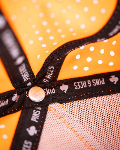 Perforated Rope Hat - Highlighter Orange - Pins and Aces