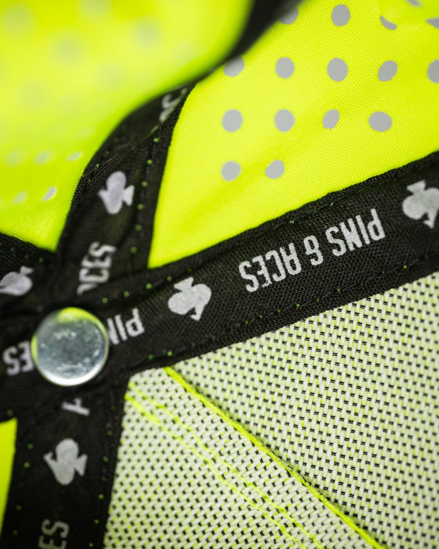 Perforated Rope Hat - Highlighter Yellow - Pins and Aces