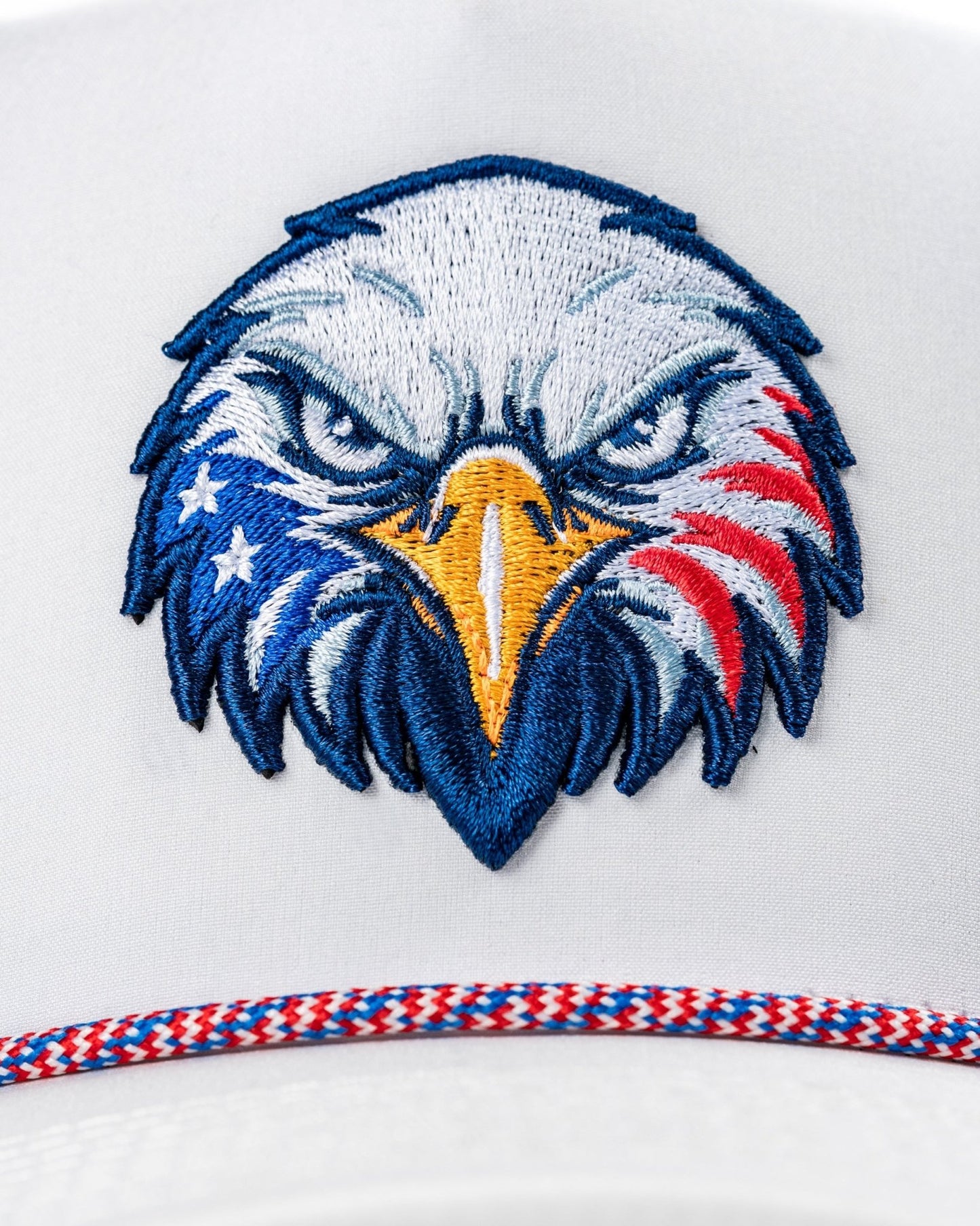 Perforated Rope Hat - Independence Eagle - Pins and Aces