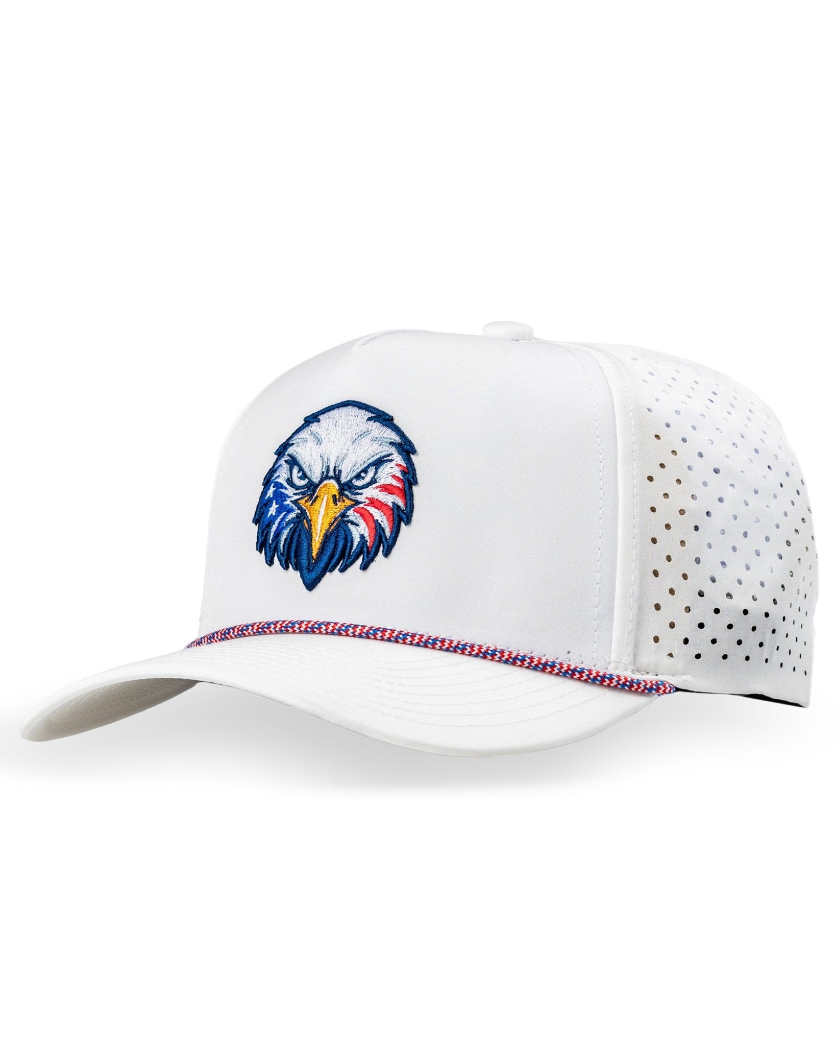 Perforated Rope Hat - Independence Eagle - Pins and Aces