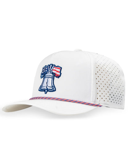 Perforated Rope Hat - Liberty Bell - Pins and Aces