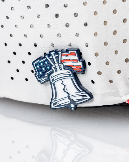 Perforated Rope Hat - Liberty Bell - Pins and Aces