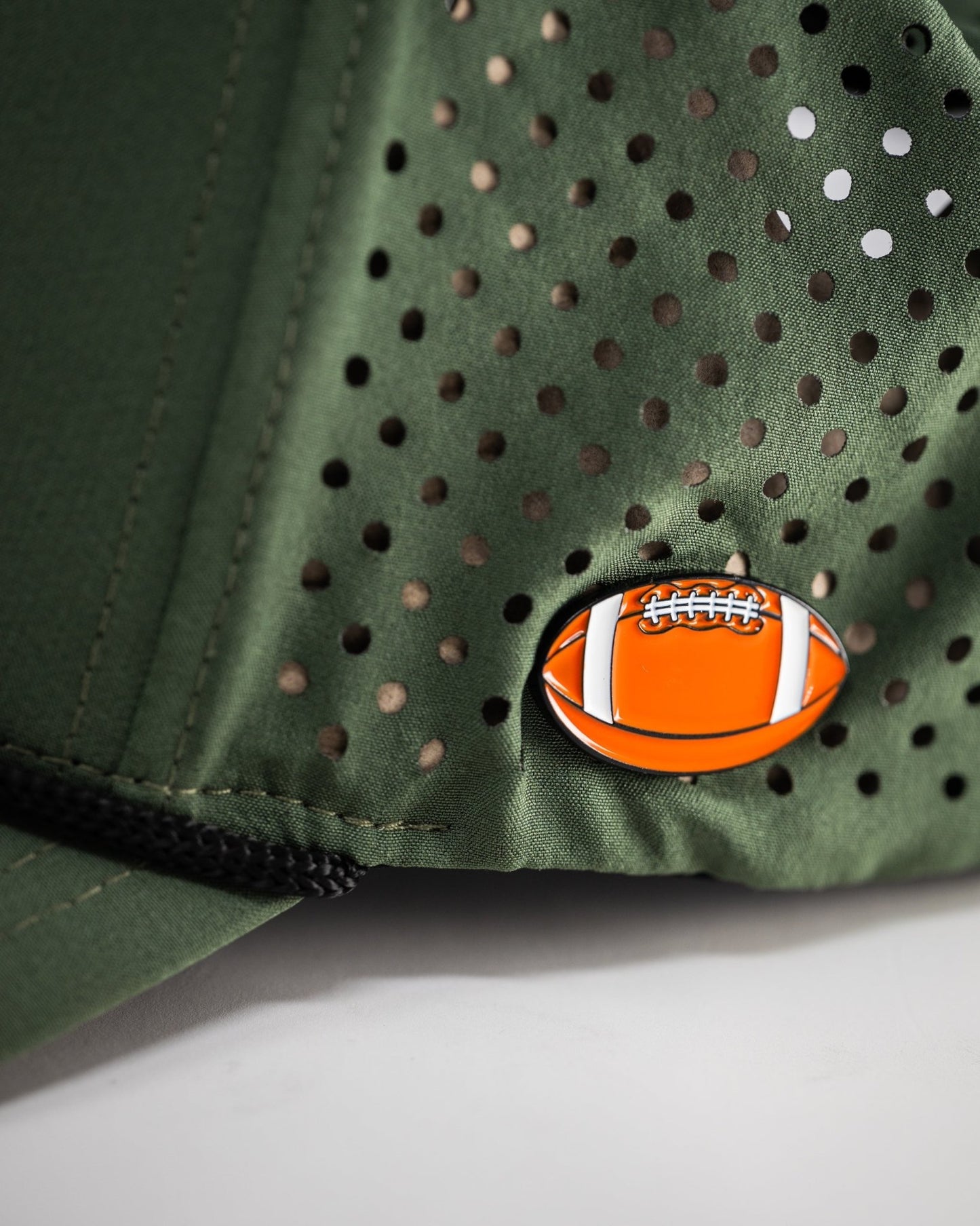Perforated Rope Hat - Olive - Pins and Aces
