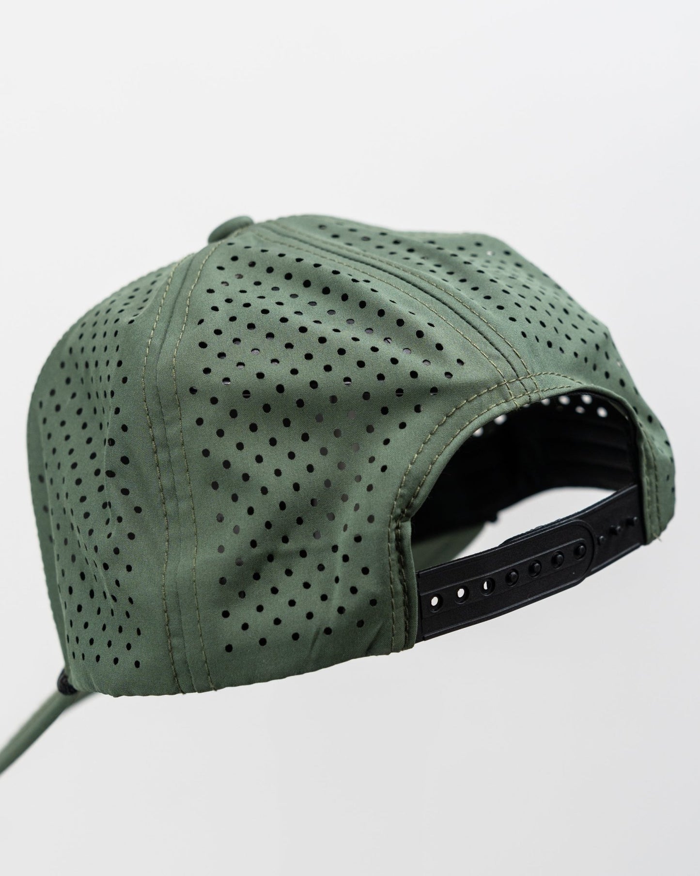 Perforated Rope Hat - Olive - Pins and Aces