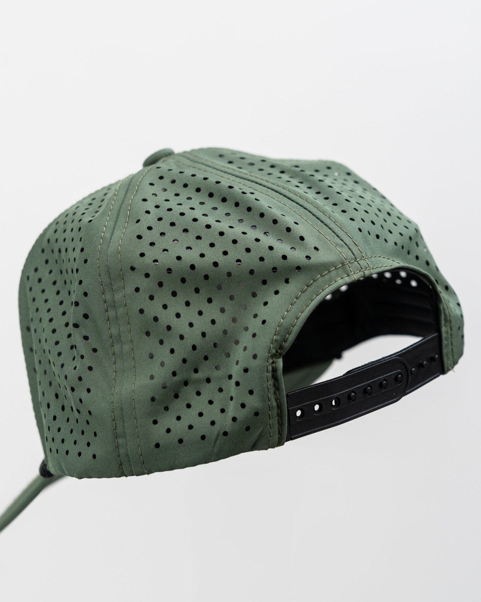 Perforated Rope Hat - Olive - Pins and Aces