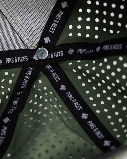 Perforated Rope Hat - Olive - Pins and Aces