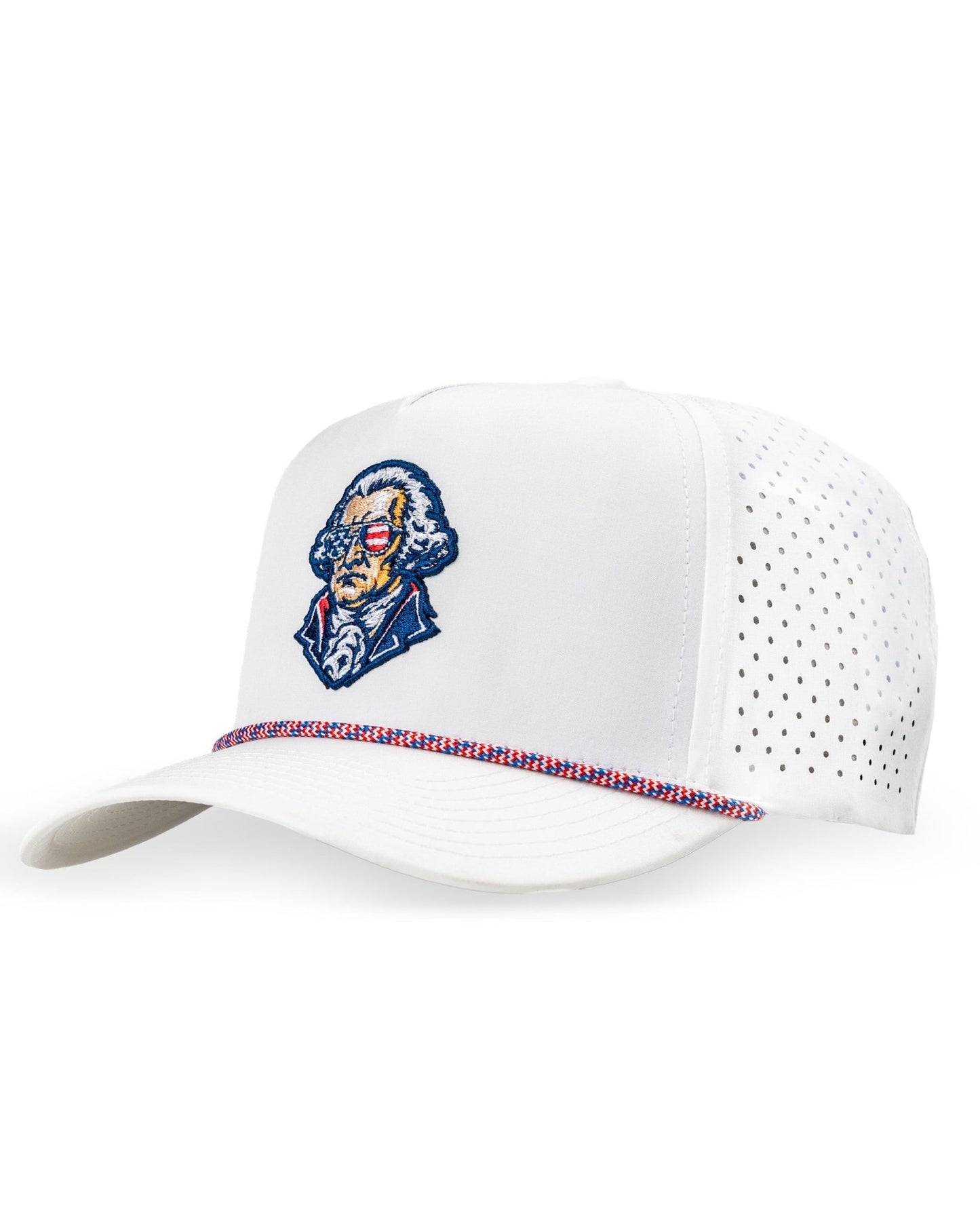 Perforated Rope Hat - Rockin Washington - Pins and Aces