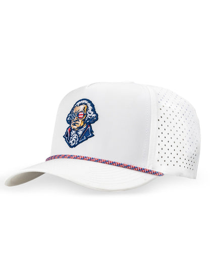 Perforated Rope Hat - Rockin Washington - Pins and Aces