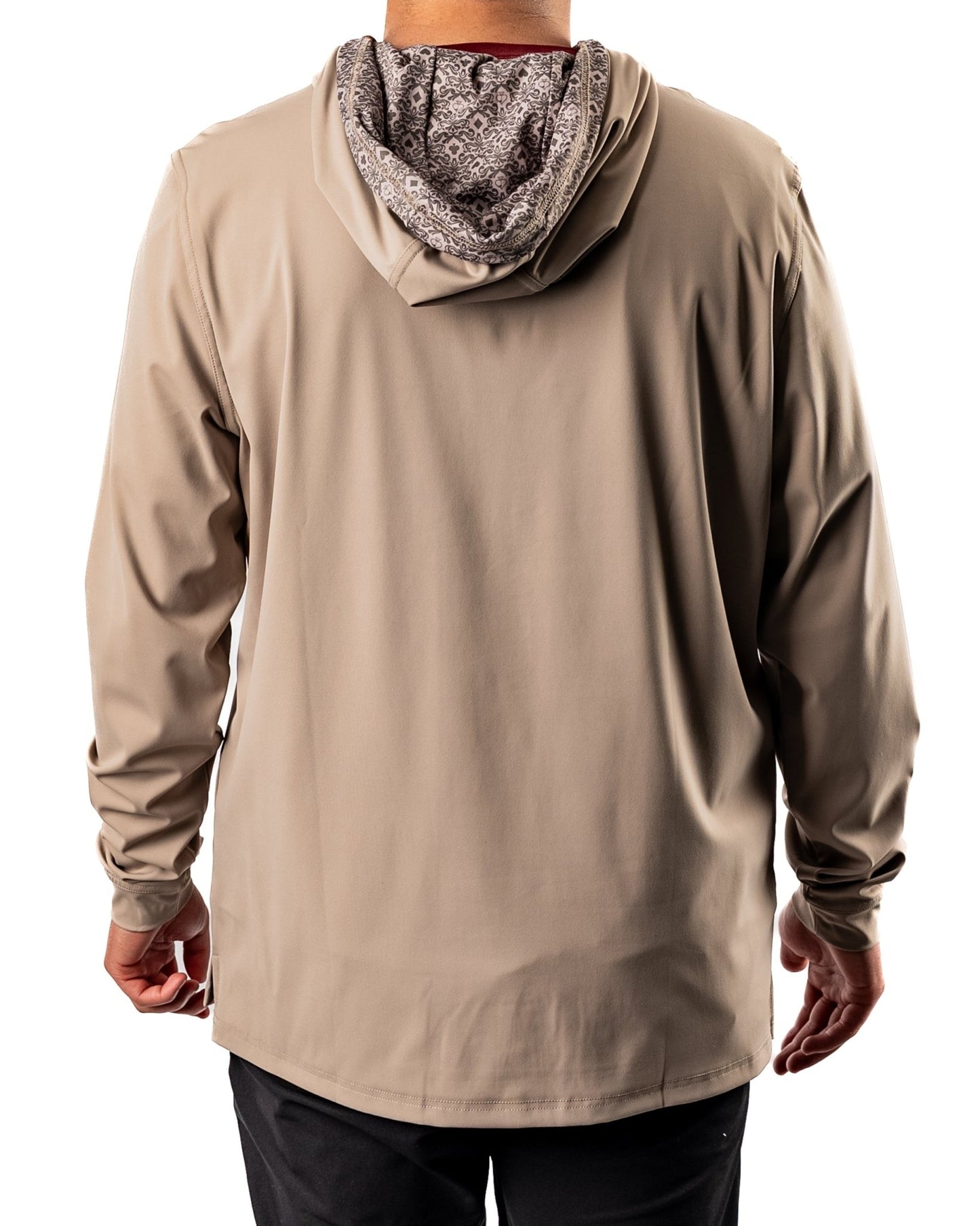 Performance Golf Hoodie - Big Blind Ash - Pins and Aces