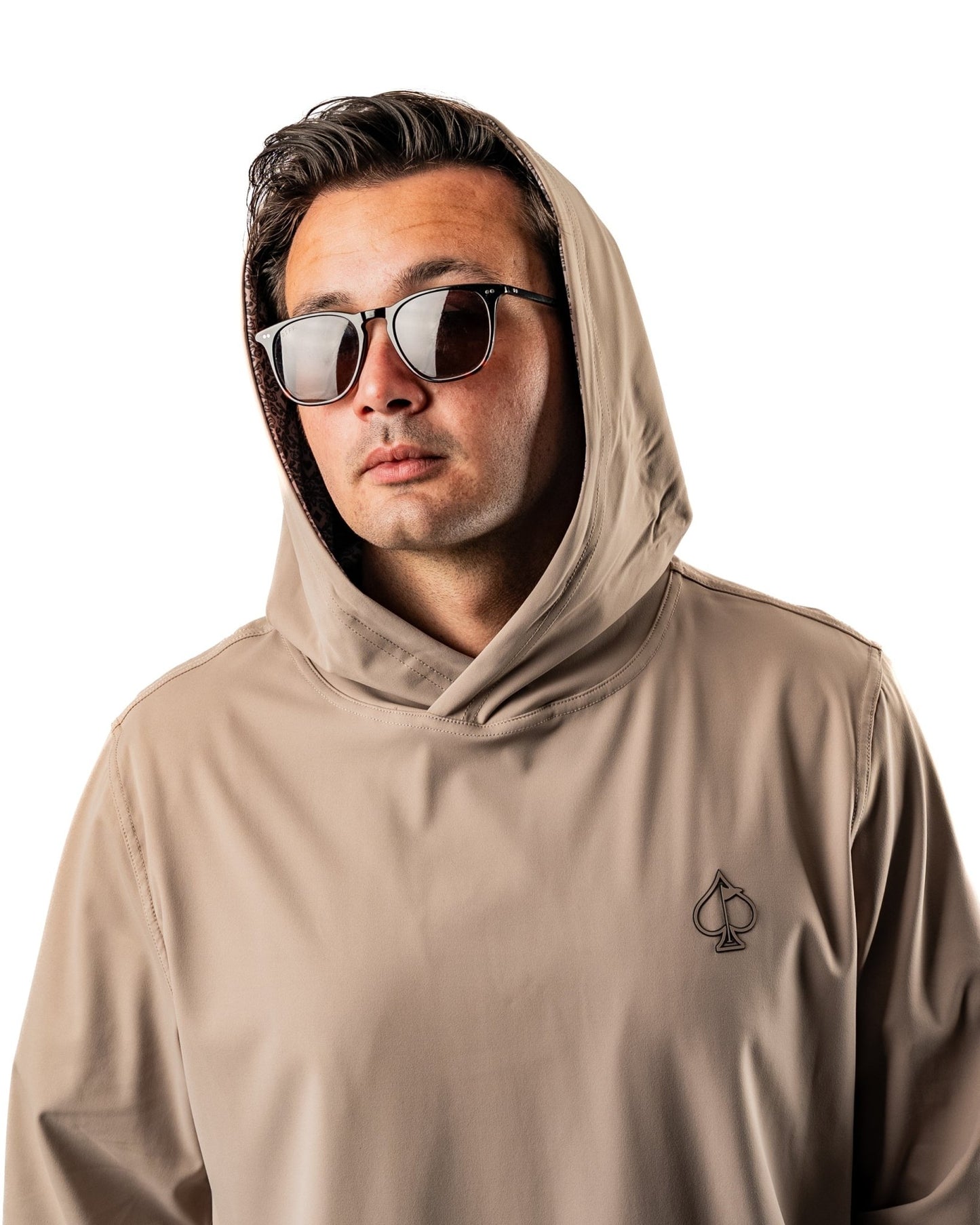 Performance Golf Hoodie - Big Blind Ash - Pins and Aces