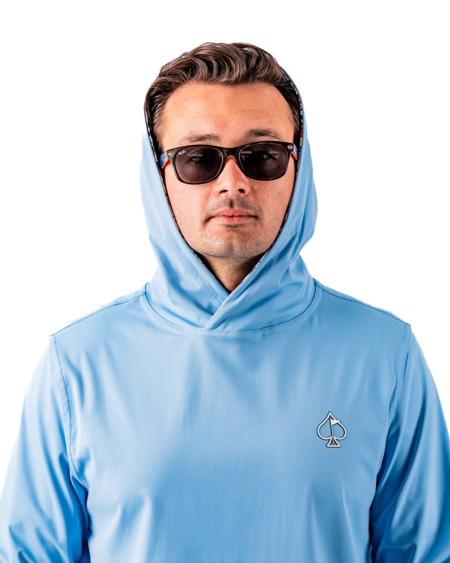 Performance Golf Hoodie - Bomb Pop - Pins and Aces