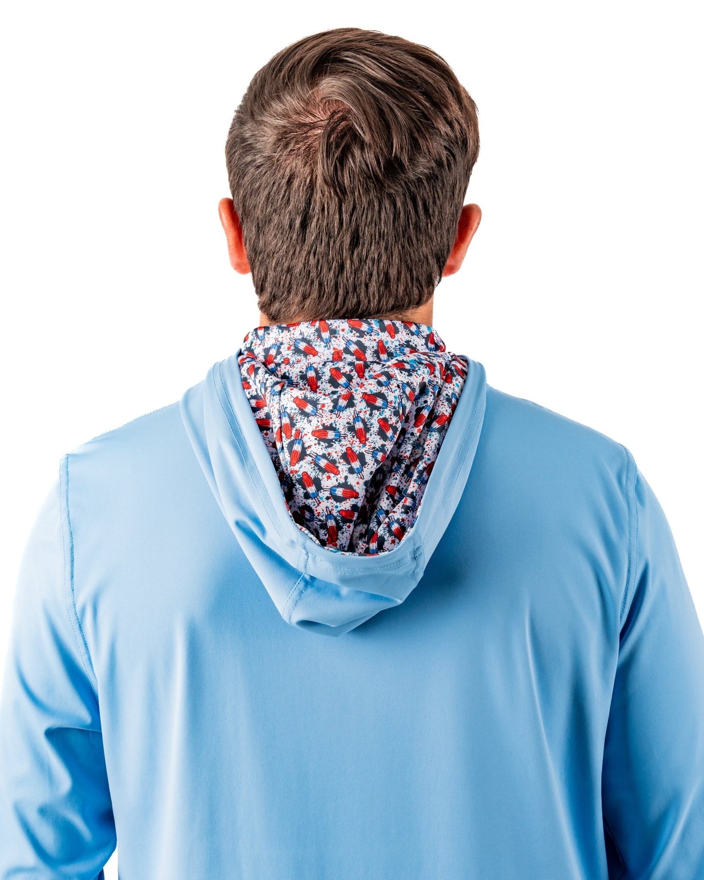 Performance Golf Hoodie - Bomb Pop - Pins and Aces