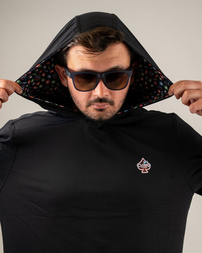 Performance Golf Hoodie - Closed Course - Pins and Aces