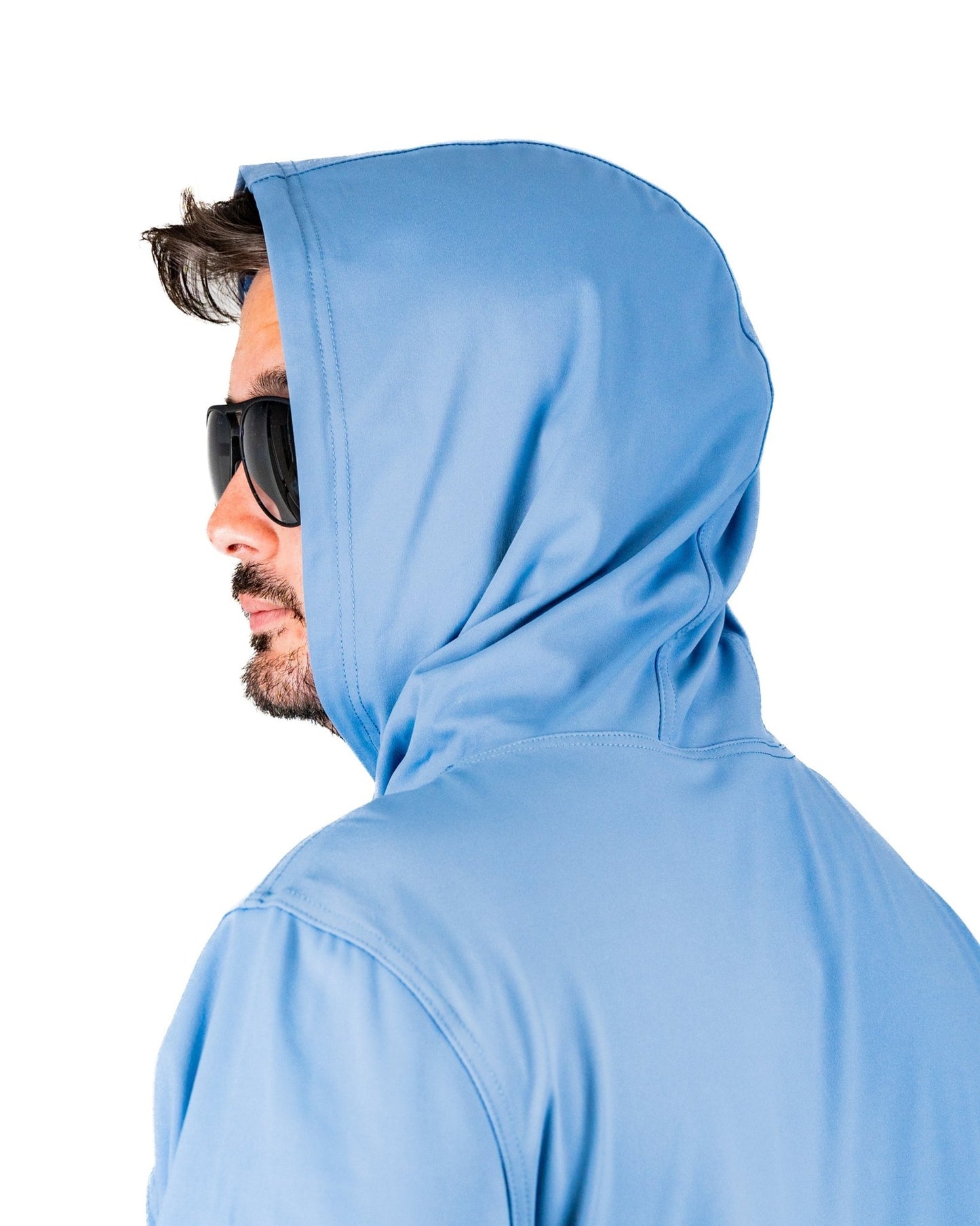 Performance Golf Hoodie - Coca-Cola Glacier Blue - Pins and Aces