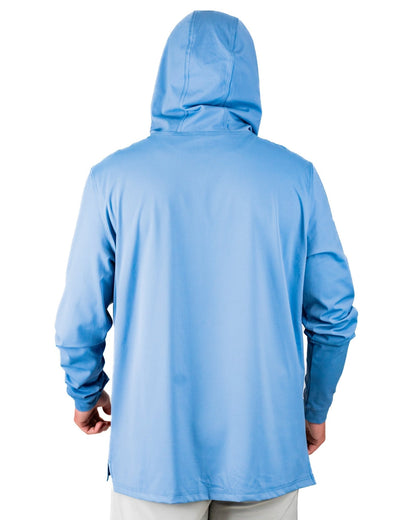 Performance Golf Hoodie - Coca-Cola Glacier Blue - Pins and Aces