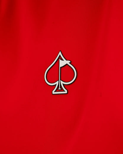 Performance Golf Hoodie - Coca-Cola Red - Pins and Aces