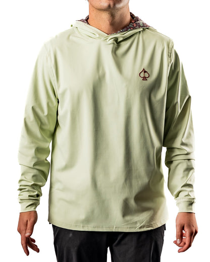 Performance Golf Hoodie - Desert Sage - Pins and Aces