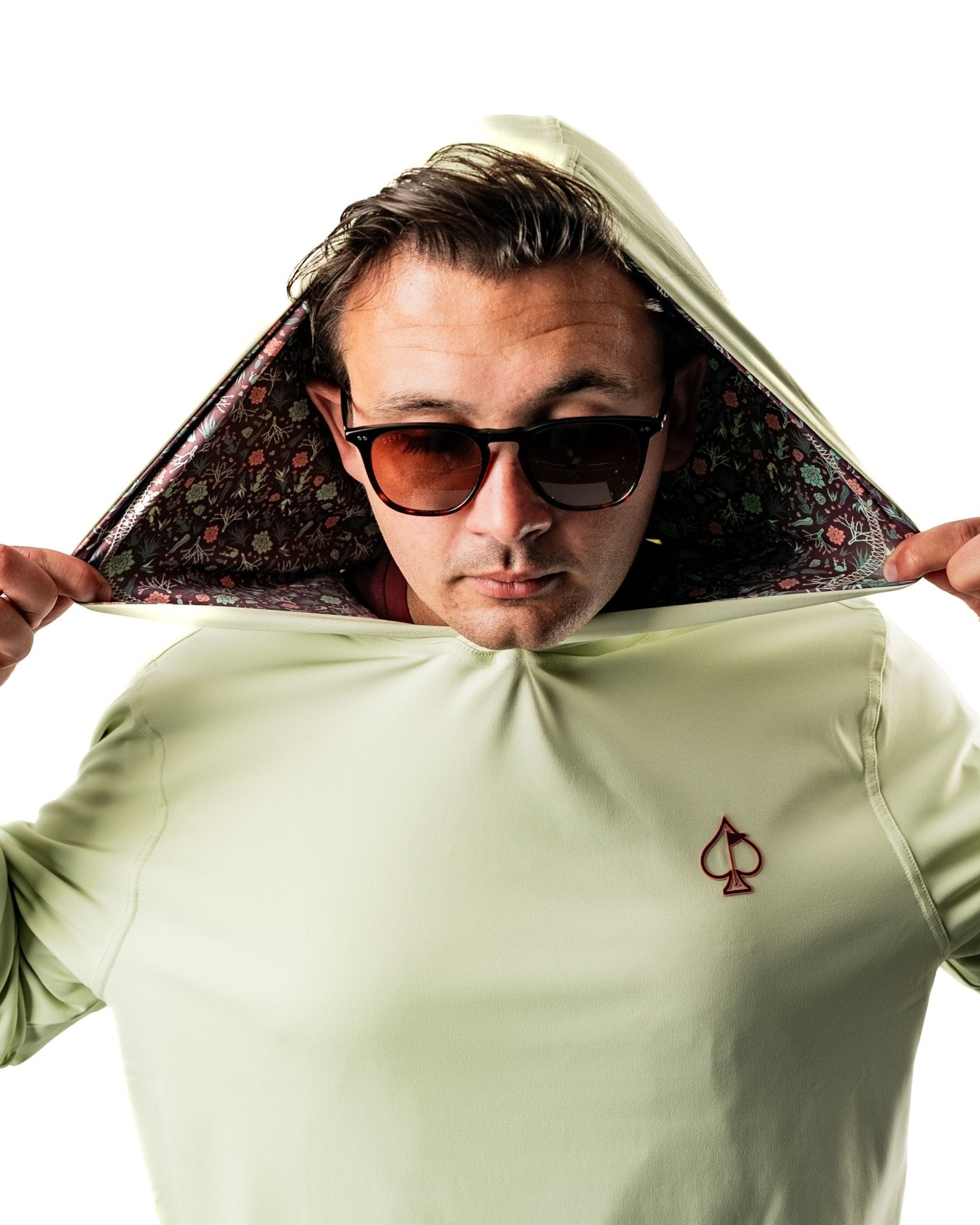 Performance Golf Hoodie - Desert Sage - Pins and Aces