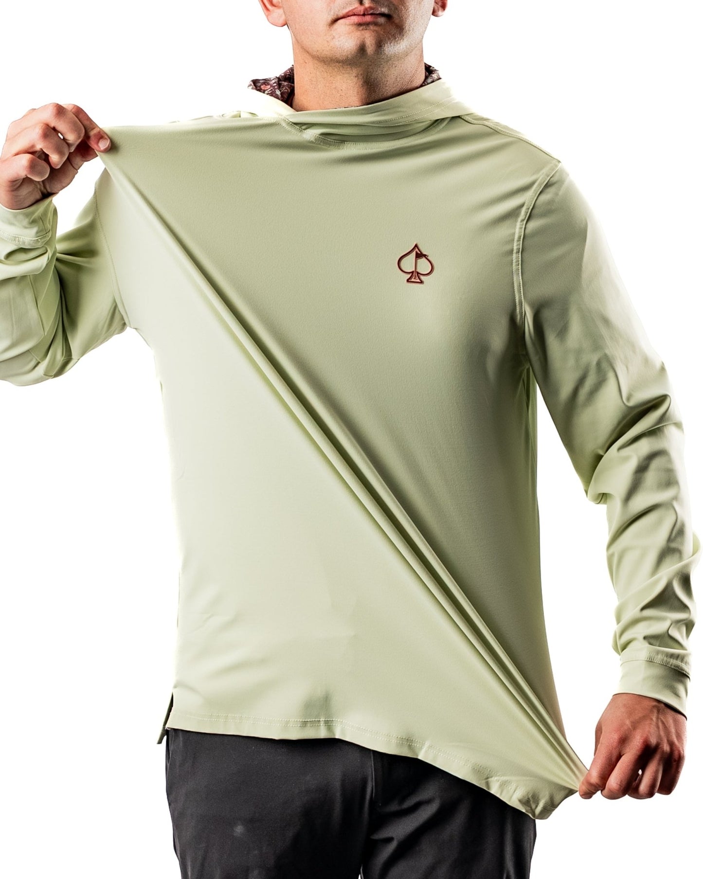 Performance Golf Hoodie - Desert Sage - Pins and Aces