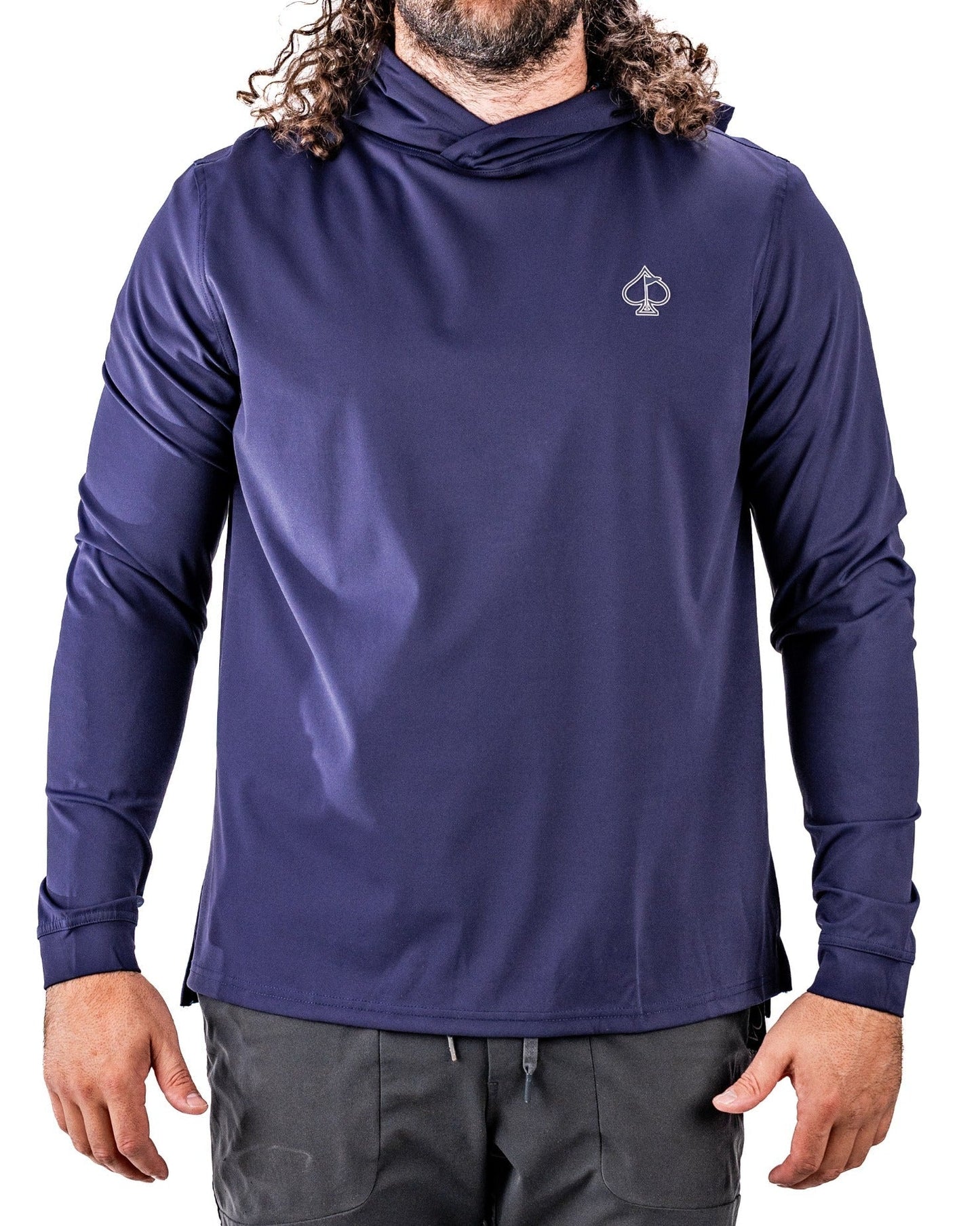 Performance Golf Hoodie - Lavender Flower Power - Pins and Aces