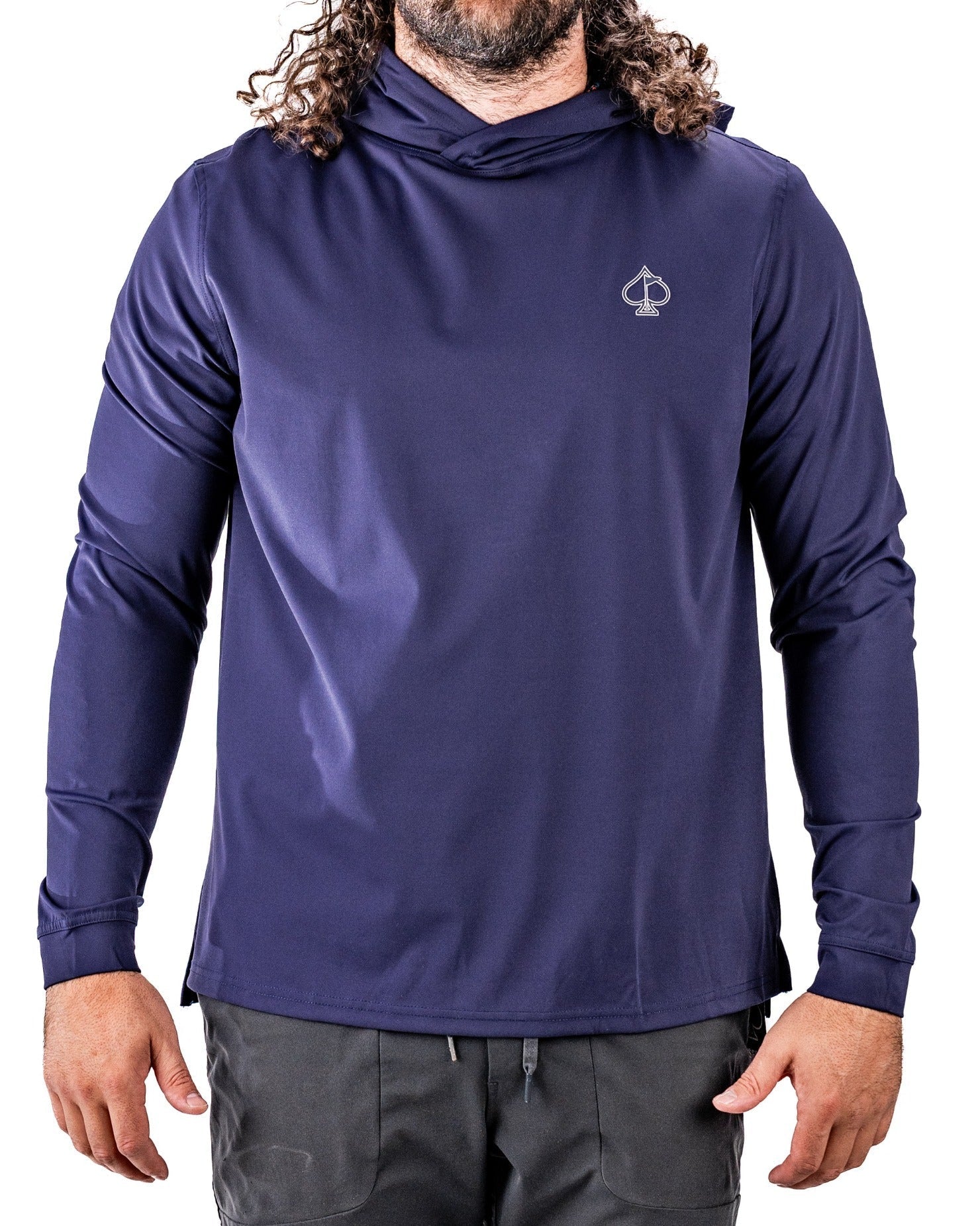 Performance Golf Hoodie - Lavender Flower Power - Pins and Aces