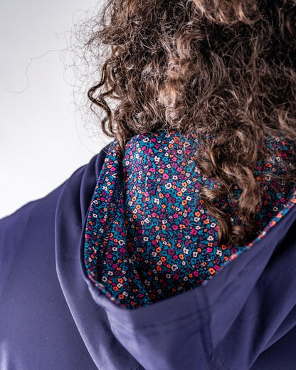Performance Golf Hoodie - Lavender Flower Power - Pins and Aces
