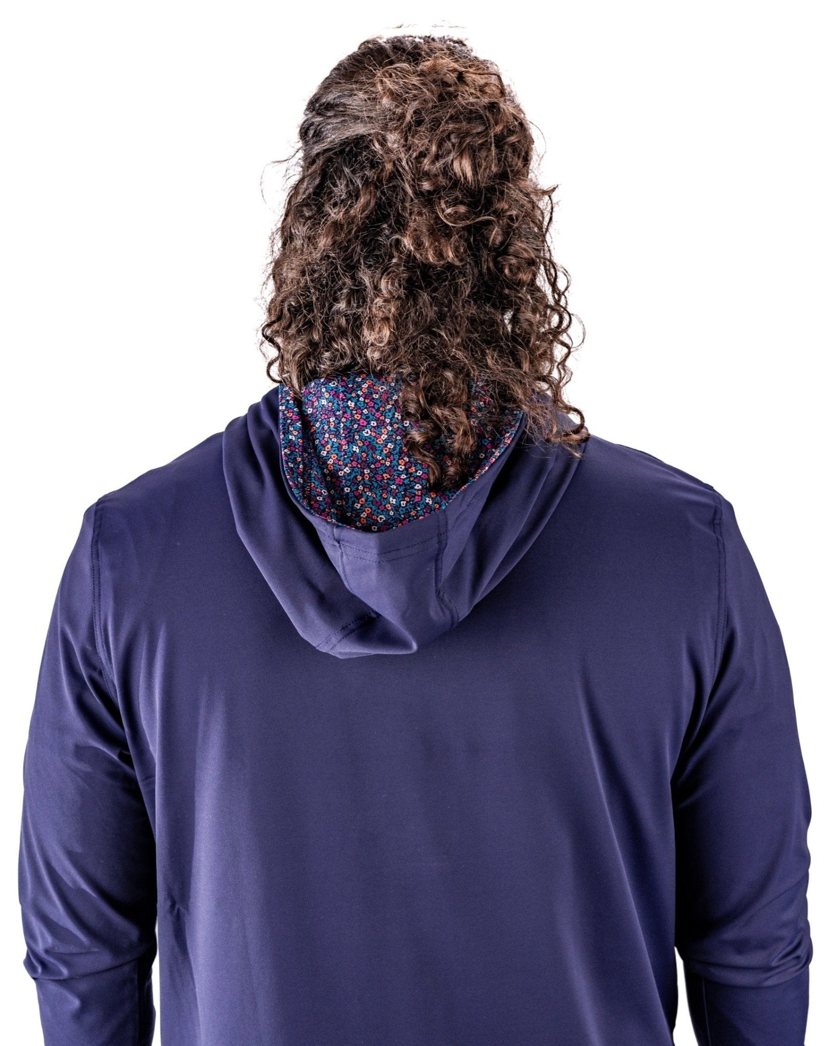 Performance Golf Hoodie - Lavender Flower Power - Pins and Aces
