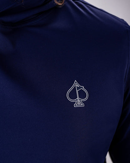 Performance Golf Hoodie - Lavender Flower Power - Pins and Aces
