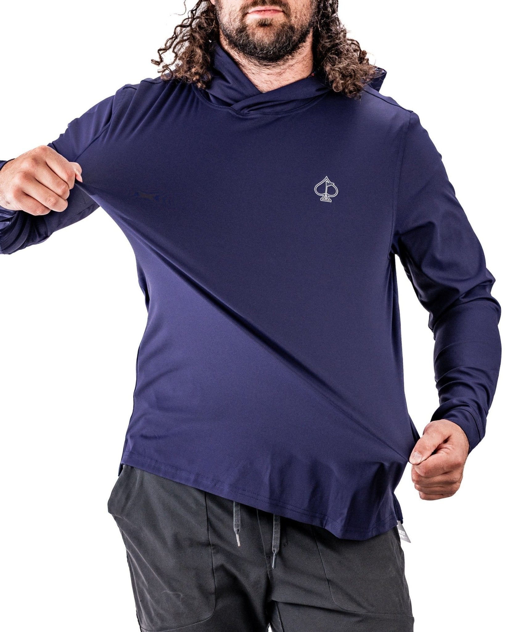 Performance Golf Hoodie - Lavender Flower Power - Pins and Aces