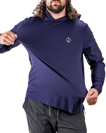 Performance Golf Hoodie - Lavender Flower Power - Pins and Aces