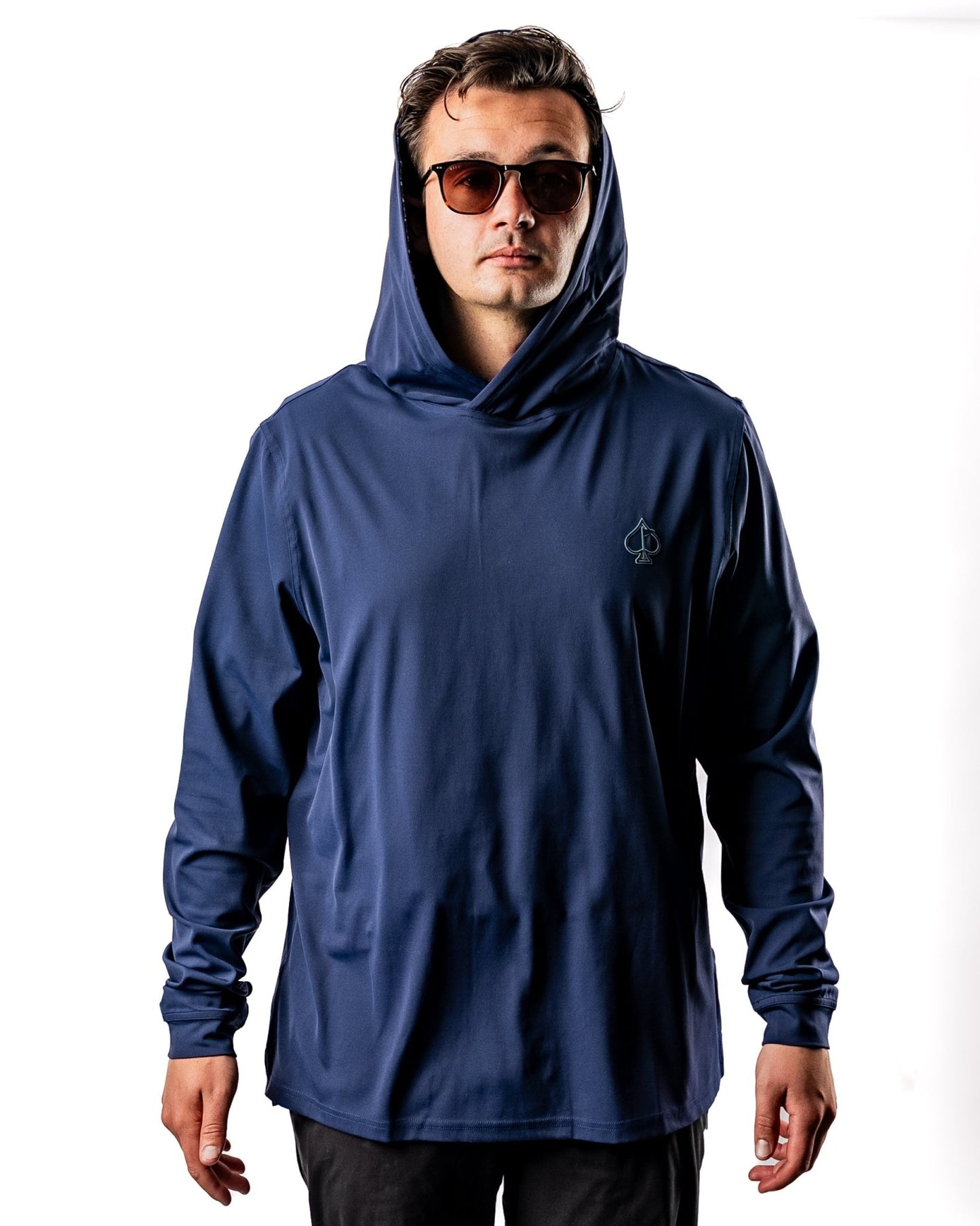 Performance Golf Hoodie - Manta Ray - Pins and Aces