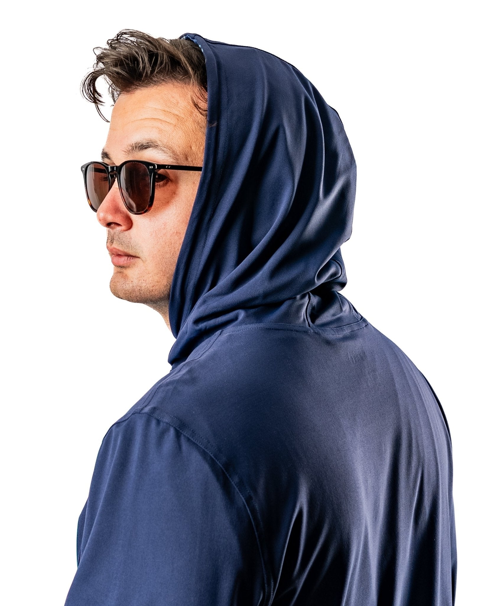 Performance Golf Hoodie - Manta Ray - Pins and Aces