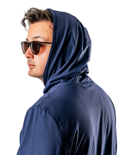 Performance Golf Hoodie - Manta Ray - Pins and Aces