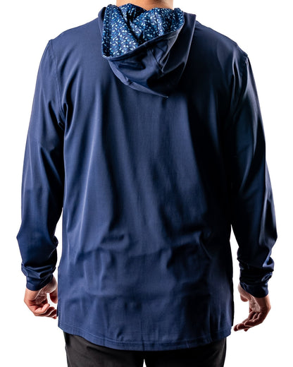 Performance Golf Hoodie - Manta Ray - Pins and Aces