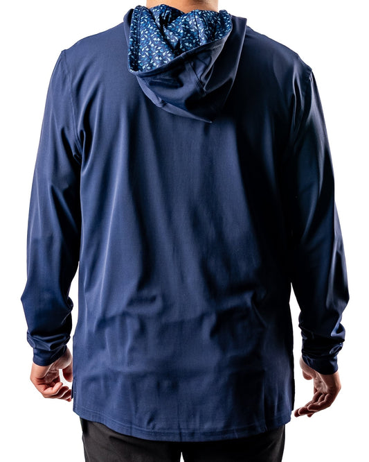 Performance Golf Hoodie - Manta Ray - Pins and Aces