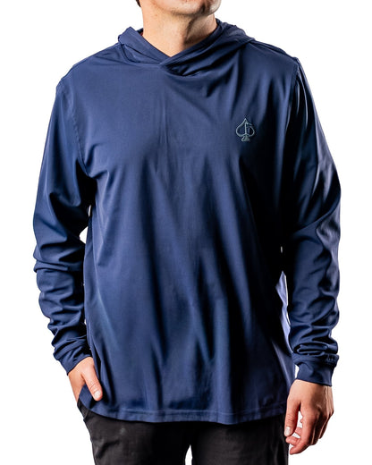 Performance Golf Hoodie - Manta Ray - Pins and Aces