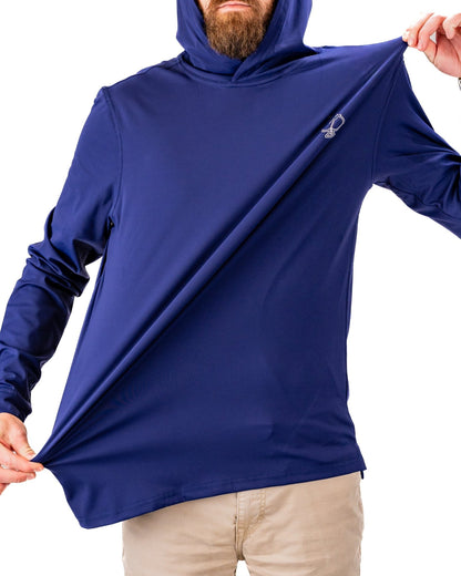 Performance Golf Hoodie - Navy - Pins and Aces
