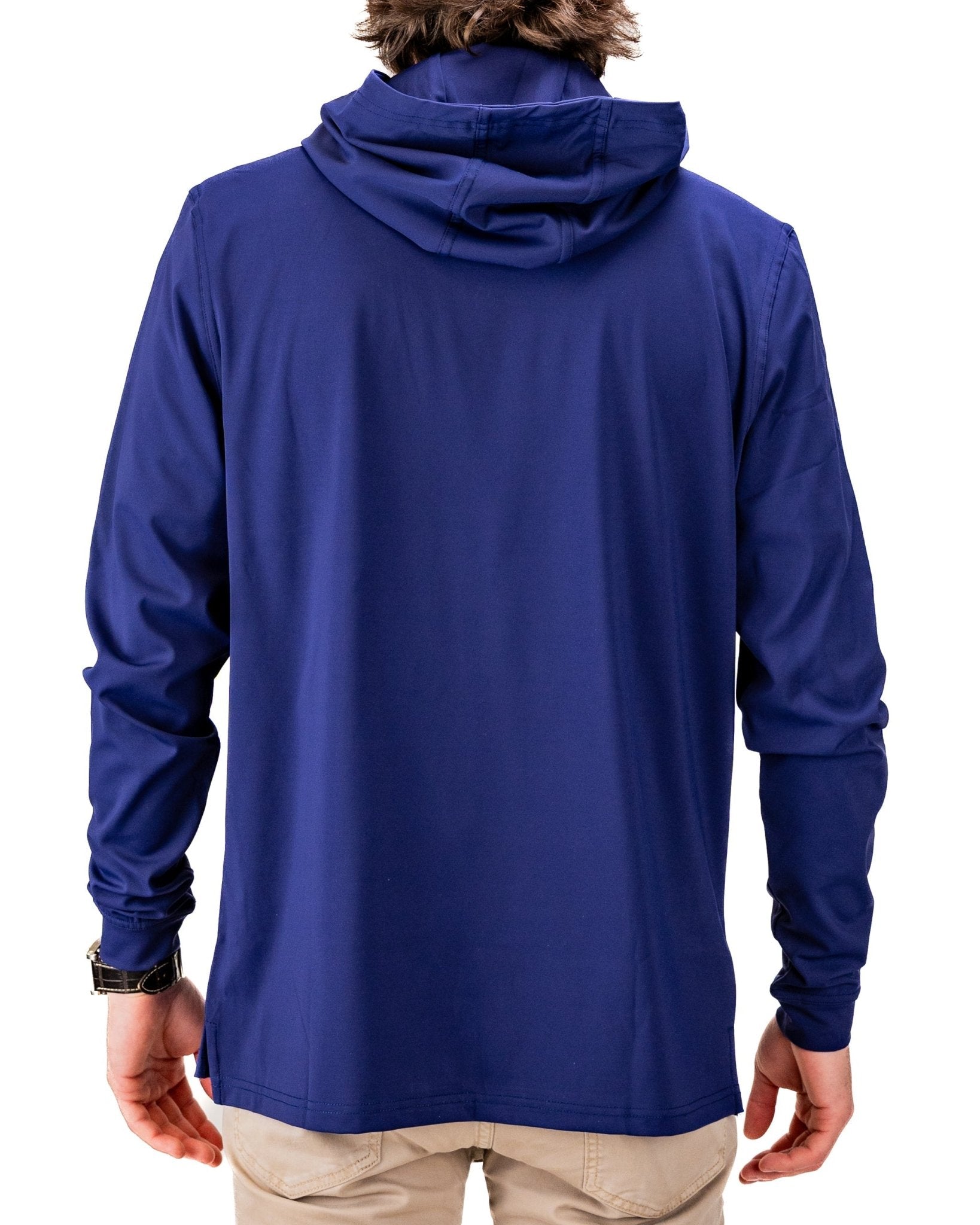 Performance Golf Hoodie - Navy - Pins and Aces