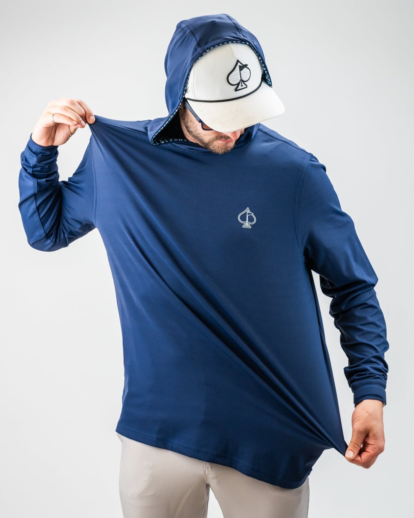 Performance Golf Hoodie - Rising Tides - Pins and Aces