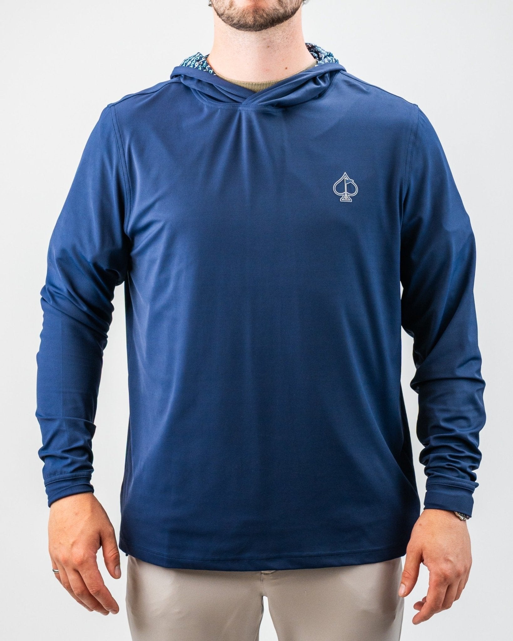 Performance Golf Hoodie - Rising Tides - Pins and Aces