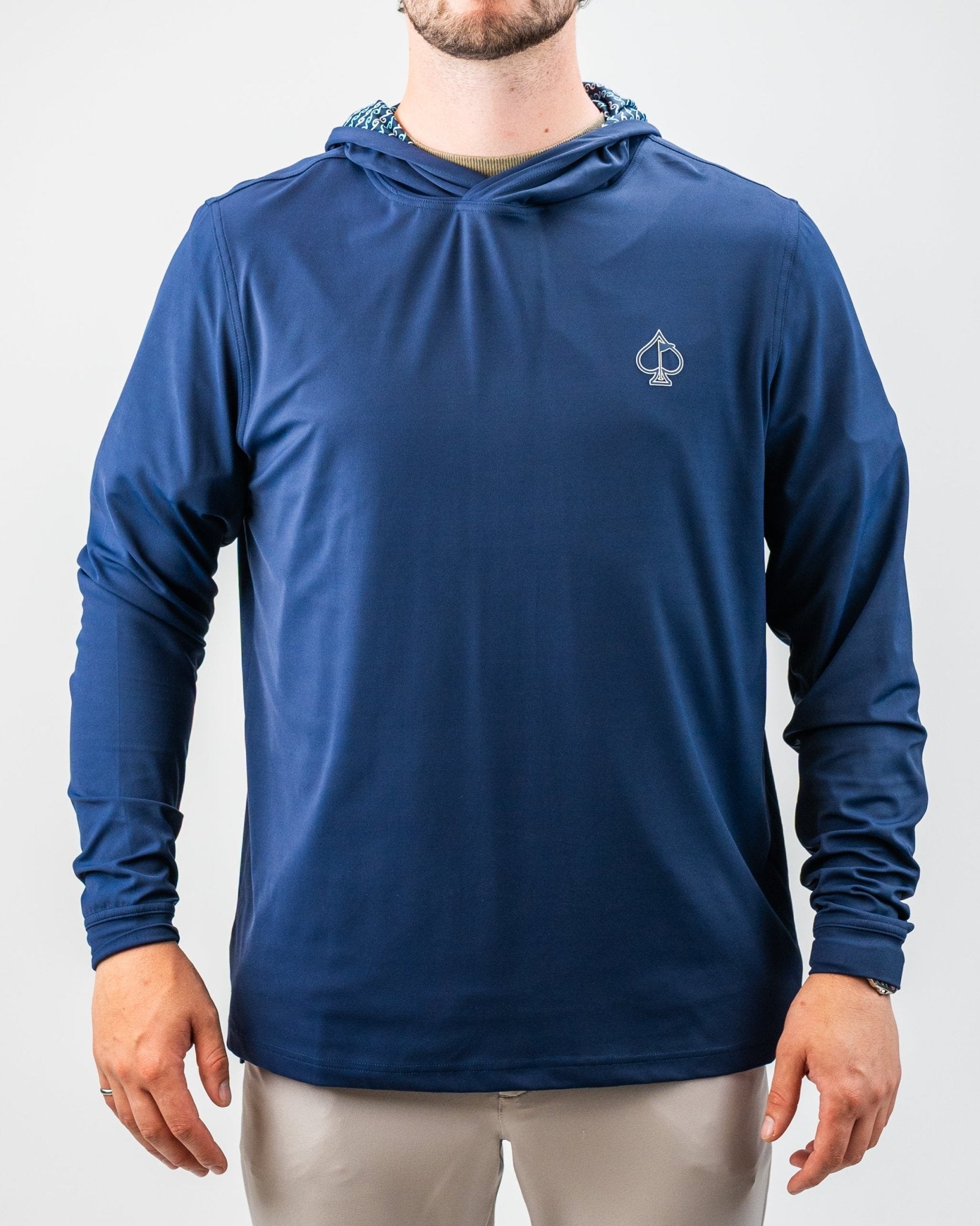 Performance Golf Hoodie - Rising Tides - Pins and Aces