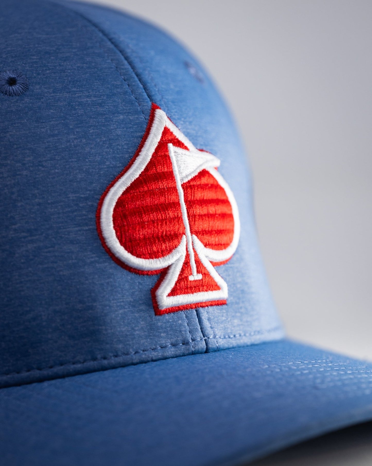 Performance Spade Hat - Blue - Pins and Aces