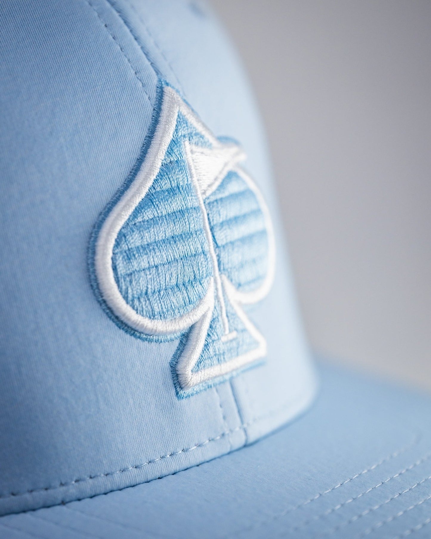 Performance Spade Hat - Carolina Blue - Pins and Aces