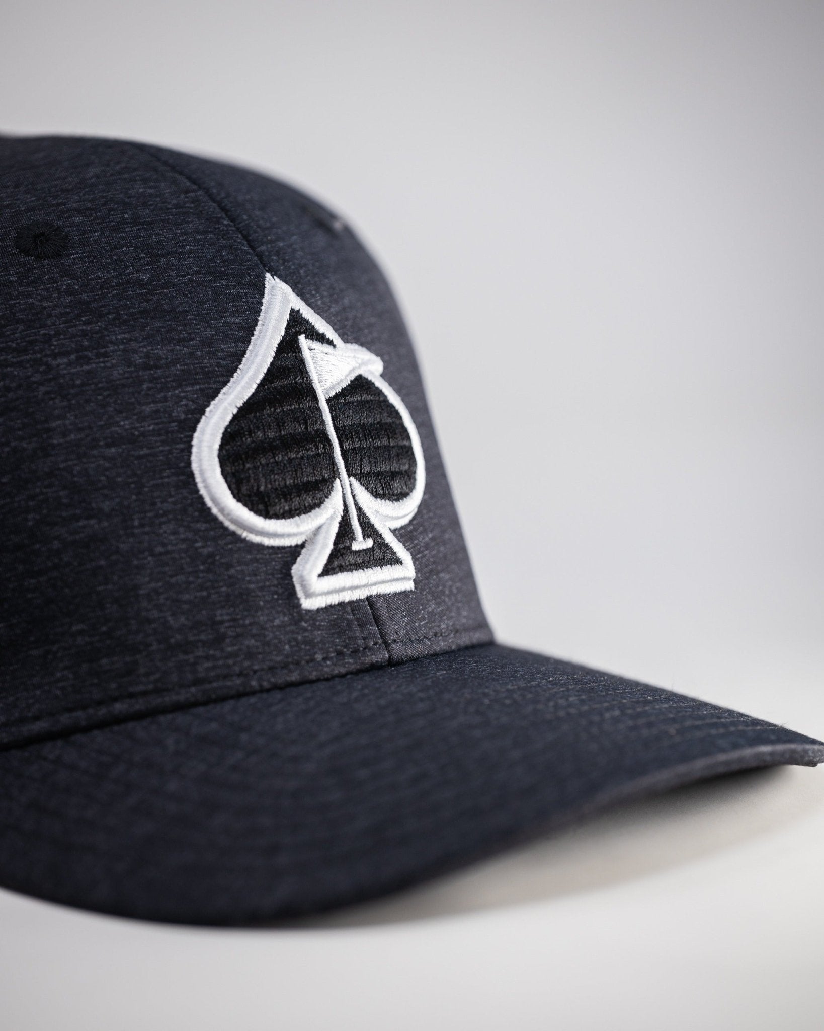 Performance Spade Hat - Charcoal - Pins and Aces