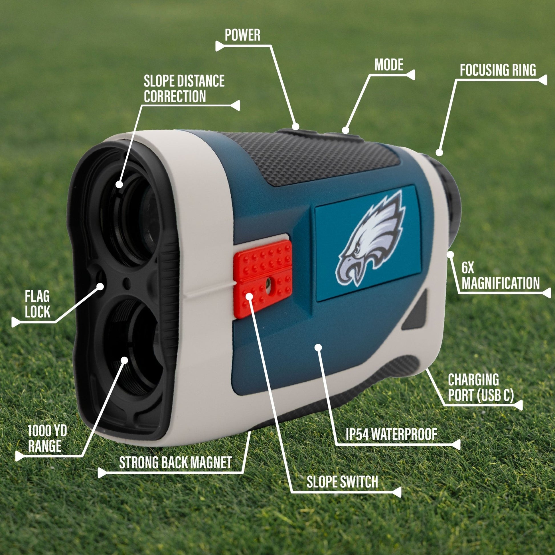 Philadelphia Eagles Rangefinder | Team Golf - Team Golf USA