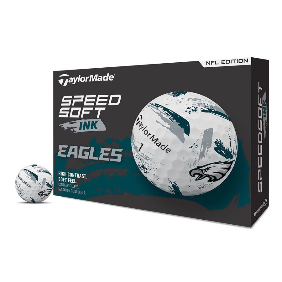Philadelphia Eagles SpeedSoft Ink Golf Balls - 