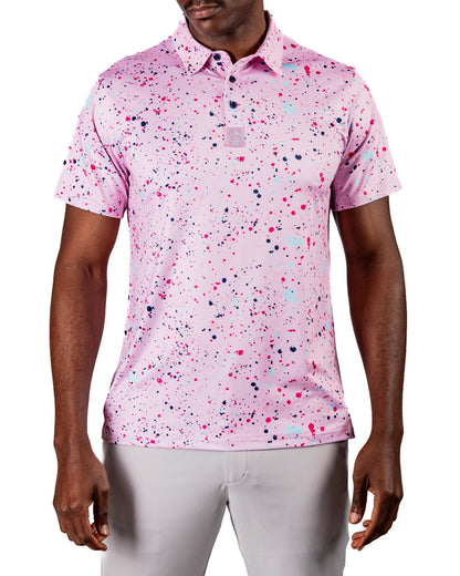 Pink Splatter - Pins and Aces