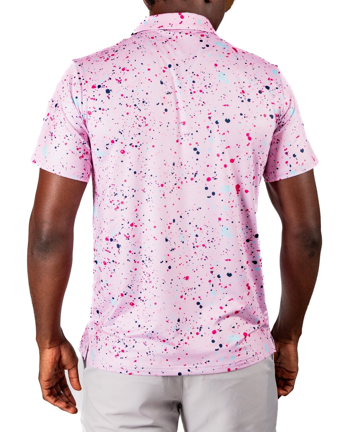 Pink Splatter - Pins and Aces