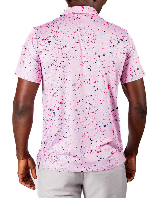 Pink Splatter - Pins and Aces