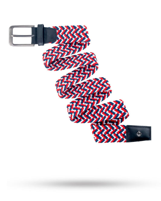 Pins Belt - Red White & Blue - Pins and Aces